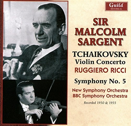 Ricci / New Symphony Orchestra / Sargent: Sargent & Ricciy 1950 & 1955 - Record