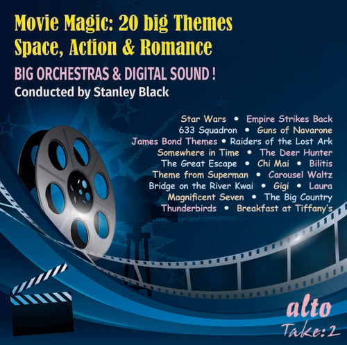 London Symphony & Stanley Black Orchestra: Movie Magic: 20 Big Themes Space Action & Romance - Record