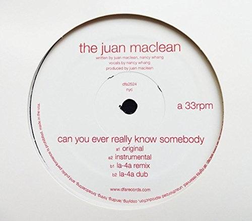 The Juan MacLean- Can You Ever Really Know Somebody { VINYL LP }