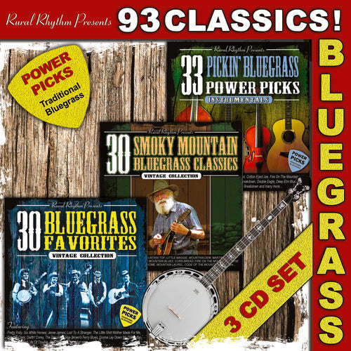 Various Artists: 93 Classics ! Bluegrass - Power Picks (Various Artists) - Record