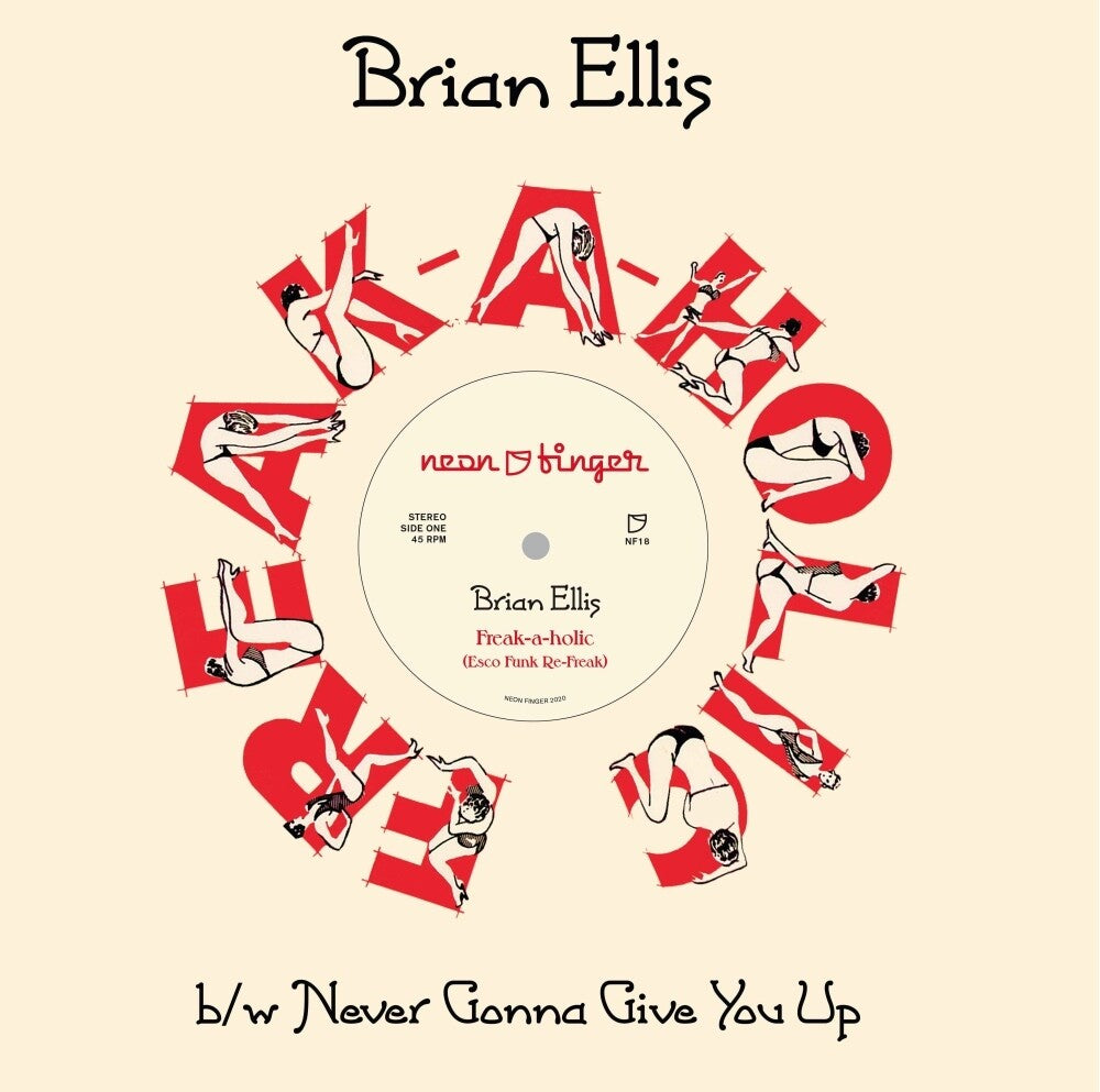 Brian Ellis- Freak-a-holic { VINYL LP }