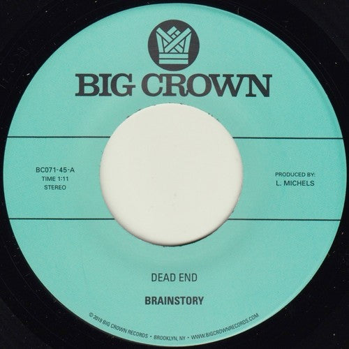Brainstory- Dead End / Mnemophobia { VINYL LP }