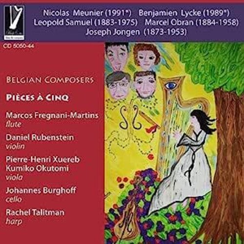 Talitman, Rachel / Fregnani-Martins / Rubenstein: Belgian Composers: Pieces A Cinq - Record