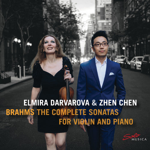 Brahms / Darvarova / Chen: Complete Sonatas for Violin & Piano - Record