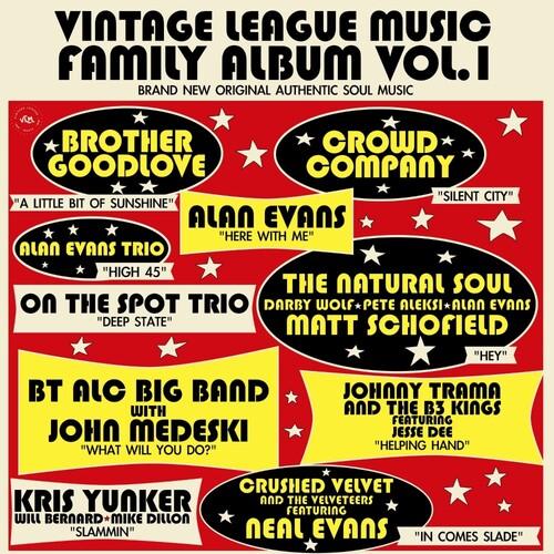 Vintage League Music- Vintage League Music Family Album Vol. 1 { VINYL LP }