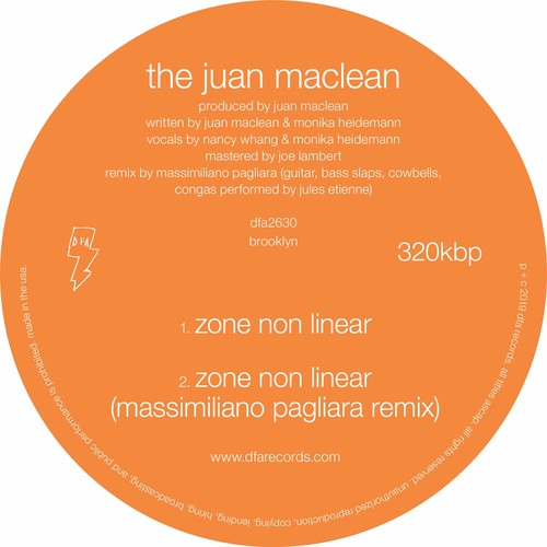 Juan Maclean: What Do You Feel Free About? / Zone Nonlinear - Record