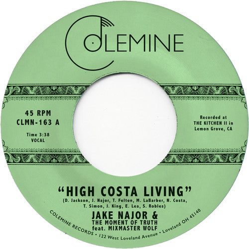 Jake Najor Feat. Mixmaster Wolf: High Costa Living / Grab A Soda - 7-INCH SINGLE