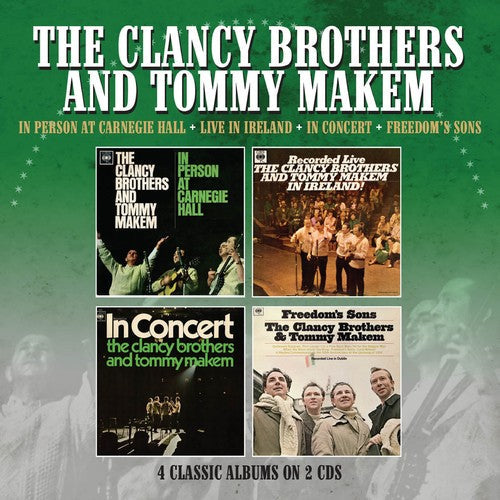 Clancy Brothers / Makem, Tommy: In Person At Carnegie Hall / Recorded Live In Ireland / In Concert /Freedom's Sons - Record