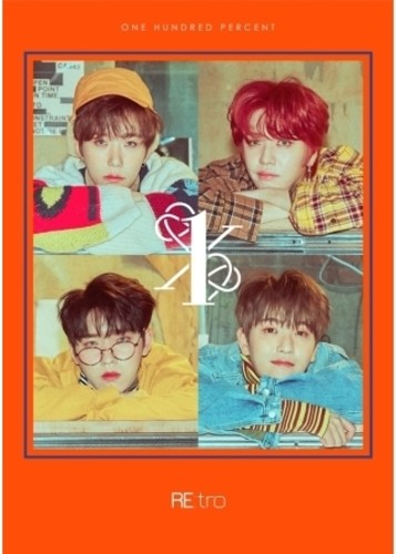 100%: 6TH MINI ALBUM : RE:tro (HIP VERSION) (Includes a 72-page photobook) - CD