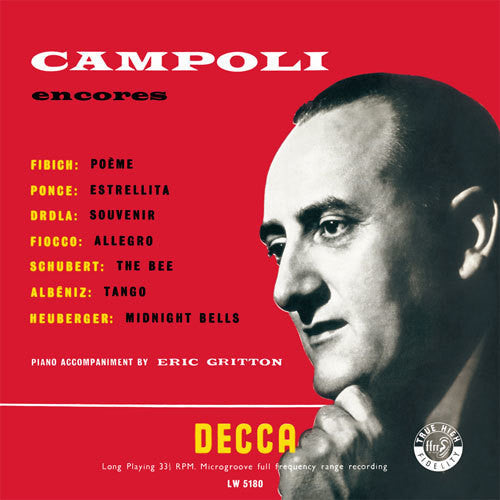 Alfredo Campoli: Encores Vol. 1 & 2 - Record