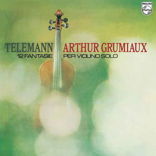Telemann: 12 Fantasias For Violin Solo - Record