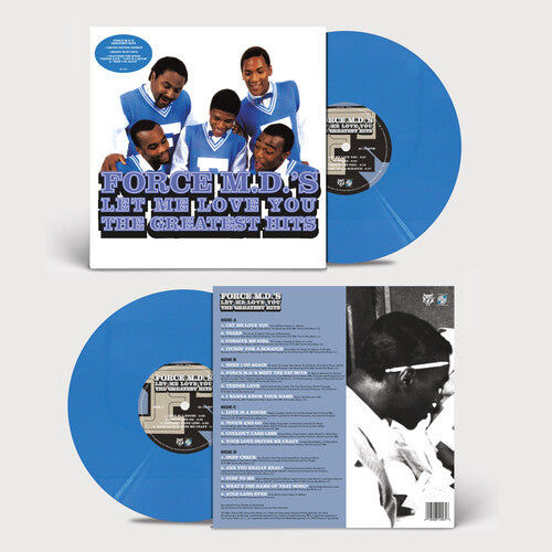The Force M.D.'s: Let Me Love You: The Greatest Hits - Opaque Blue - VINYL