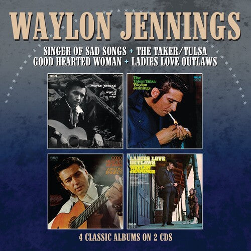 Waylon Jennings: Singer Of Sad Songs / The Taker-Tulsa / Good Hearted Woman / Ladies Love Outlaws - Record