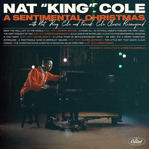 Nat King Cole- A Sentimental Christmas With Nat King Cole And Friends { VINYL LP }