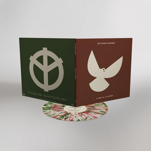 Hiss Golden Messenger- O Come All Ye Faithful (Bone Green Red Splatter Vinyl) (Tri-Color Splatter Effect) { VINYL LP }