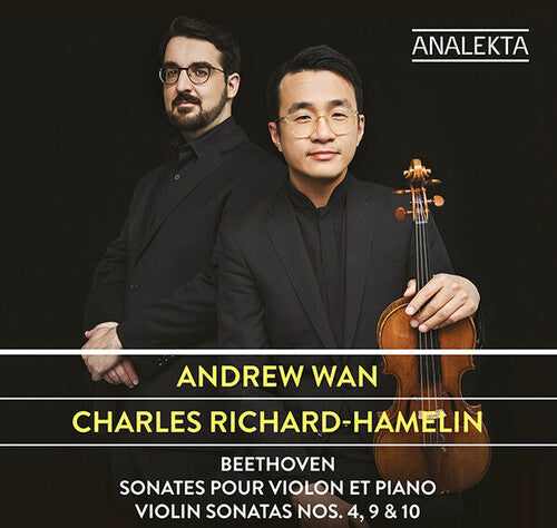 Beethoven / Wan, Andrew / Richard-Hamelin, Charles: Beethoven: Sonatas Pour Violon Et Piano 4 9 & 10 - Record