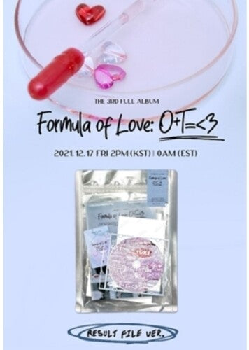 TWICE: Formula Of Love: O+T=<3 (Result File Version) (incl. Photobook, Photocard, Twind Photo + Poster) - CD