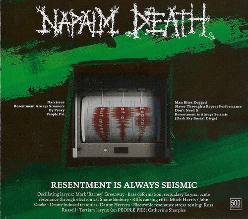 Napalm Death: Resentment is Always Seismic -a final throw of Throes (Limited Digipak) - CD