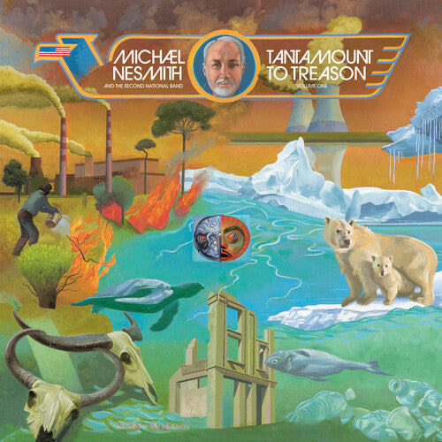 Michael Nesmith- Tantamount To Treason Vol 1: 50th Anniversary - 180gm Blue & White Splatter Vinyl { VINYL LP }