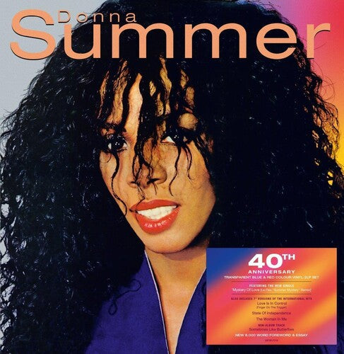 Donna Summer: Donna Summer: 40th Anniversary - 140-Gram Blue & Red Colored Vinyl - VINYL