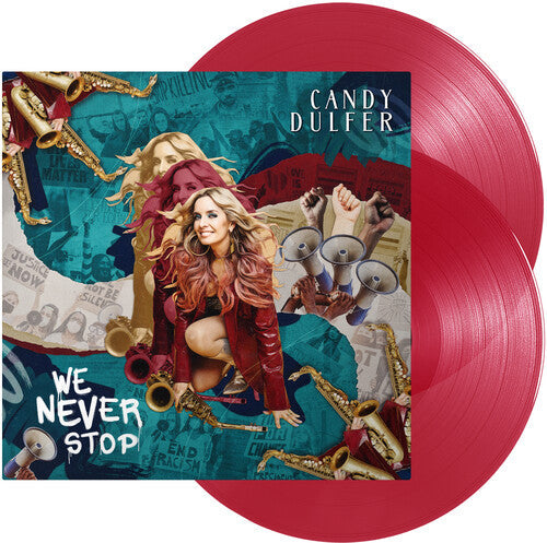 Candy Dulfer: We Never Stop - 2LP Red Vinyl w/ Bonus Track - VINYL