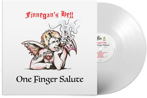 Finnegan's Hell: One Finger Salute - White - VINYL