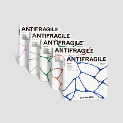 Le Sserafim: Antifragile - Random Cover - Compact Version - incl. 16pg Booklet, Unit Photo Card, Individual Photo Card + Postcard - CD