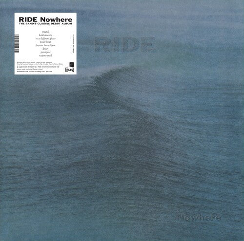 Ride: Nowhere - Ltd Transparent Curacao Blue Vinyl - VINYL