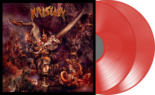 Krisiun: Forged In Fury - Red - VINYL