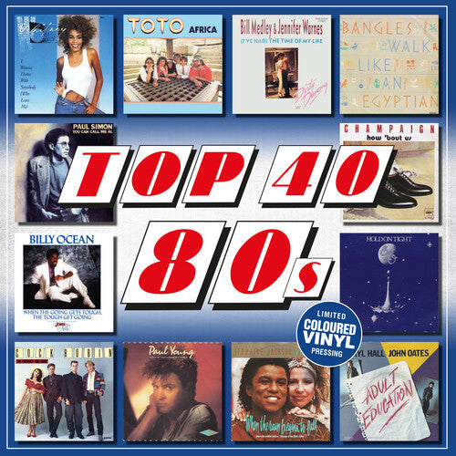 Various Artists: Top 40 80s / Various - 140-Gram Colored Vinyl - VINYL