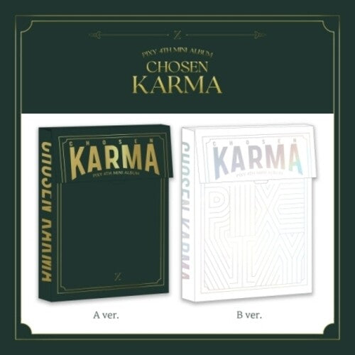 Pixy: Chosen Karma - Random Cover - incl. 62pg Photobook, Lyrics Paper, 2 Photocards, 2 Scratch Message Cards + 2 Stickers - CD