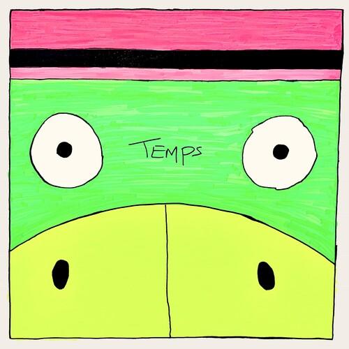 The Temps- PARTY GATOR PURGATORY - Fluorescent Pink & Green { VINYL LP }