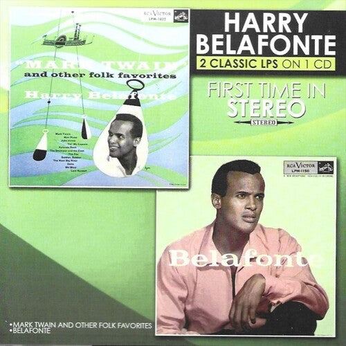 Harry Belafonte: Mark Twain And Other Folk Favorites And Belafonte (2 Classic LPs on 1 CD - Record