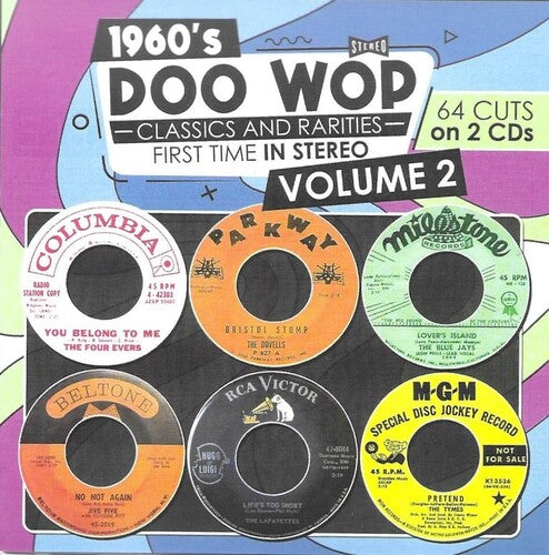 Various Artists: 1960s Doo Wop Classics and Rarities First Time In Stereo, Vol. 2 - CD