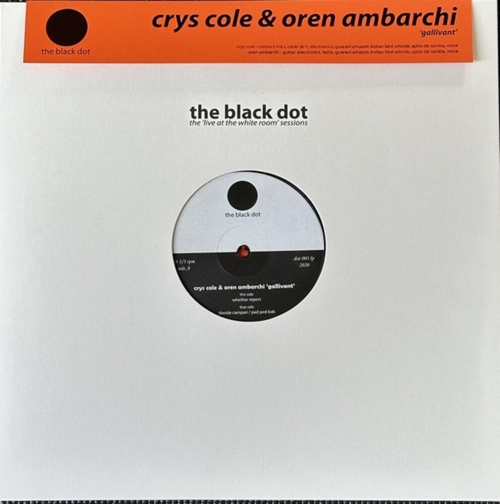 Oren Ambarchi / Cole,Crys- Gallivant (Can) { VINYL LP }