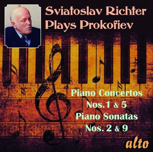 Sviatoslav Richter: Richter plays Prokofiev Sonatas 2 9 & Concertos 1 5 - Record
