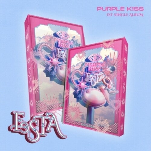Purple Kiss: Festa - Main Version - incl. 96pg Photobook, Lyrics Pop-up Card, Envelope, Polaroid, Ticket, Hologram Card, 2 Photocards + Frame - CD