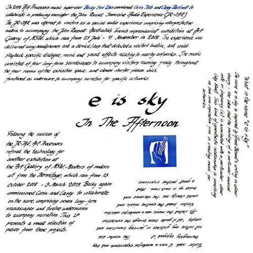 E Is Sky: In The Afternoon - Record