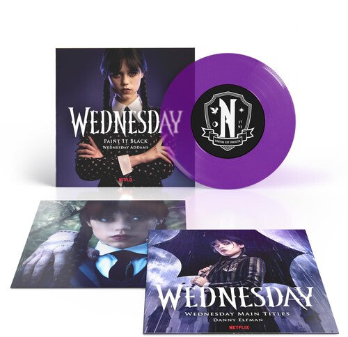 Wednesday Addams: Wednesday - Paint It Black / Main Titles - 7-INCH SINGLE