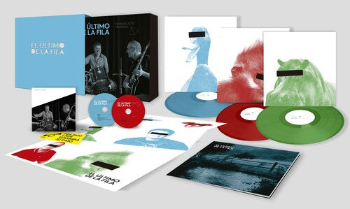 El Ultimo De La Fila: Desbarajuste Piramidal - 3LP Colored Vinyl Box + 2CD, Poster, Postcard & Sticker - VINYL
