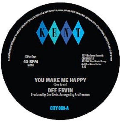 Dee Ervin: You Make Me Happy / Give Me One More Day - 7-INCH SINGLE