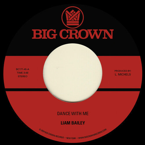Liam Bailey: Dance With Me b/w Mercy Tree - 7-INCH SINGLE