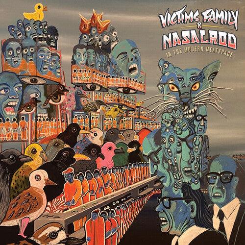Victims Family & Nasalrod- In The Modern Meatspace { VINYL LP }