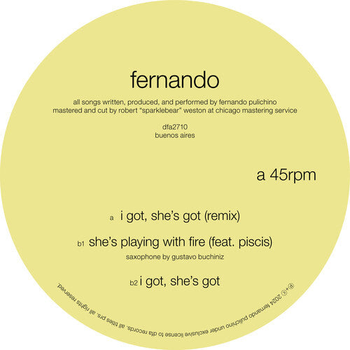 Fernando: I Got, She's Got - 12-INCH SINGLE
