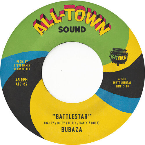 Bubaza: Battlestar - Blue - 7-INCH SINGLE