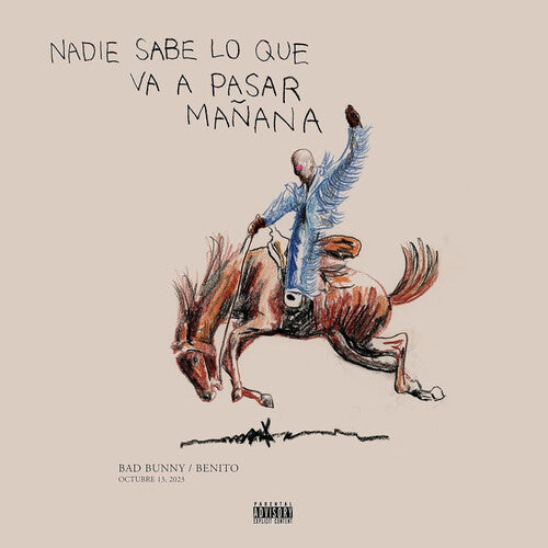 Bad Bunny: Nadie Sabe Lo Que Va A Pasar Manana (BLUE Vinyl) - Record