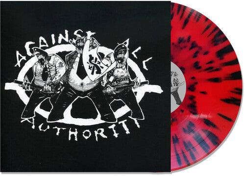 Against All Authority- 24 Hour Roadside Resistance (Red w/ Black Splatter) { VINYL LP }