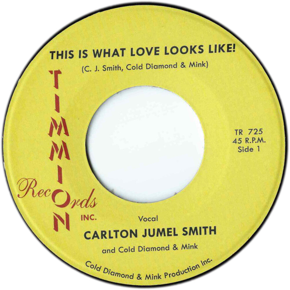 Carlton Smith Jumel / Cold Diamond & Mink- This Is What Love Looks Like { VINYL LP }