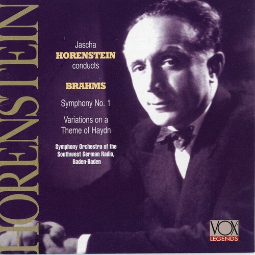 Jascha Horenstein: Symphony 1: Variations on a Theme of Haydn - Record