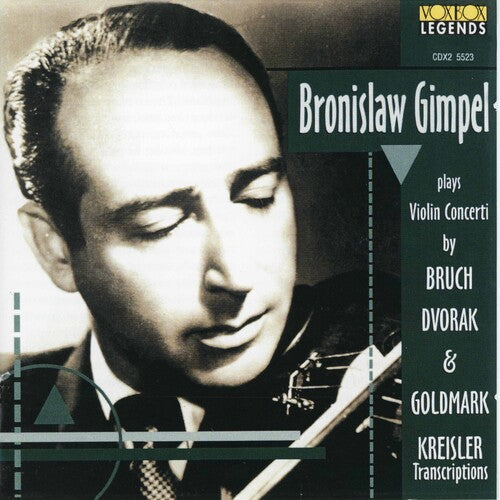 Gimpel / Bruch / Cremer / Southwest German Radio: Plays Bruch Kreisler Dvorak - Record